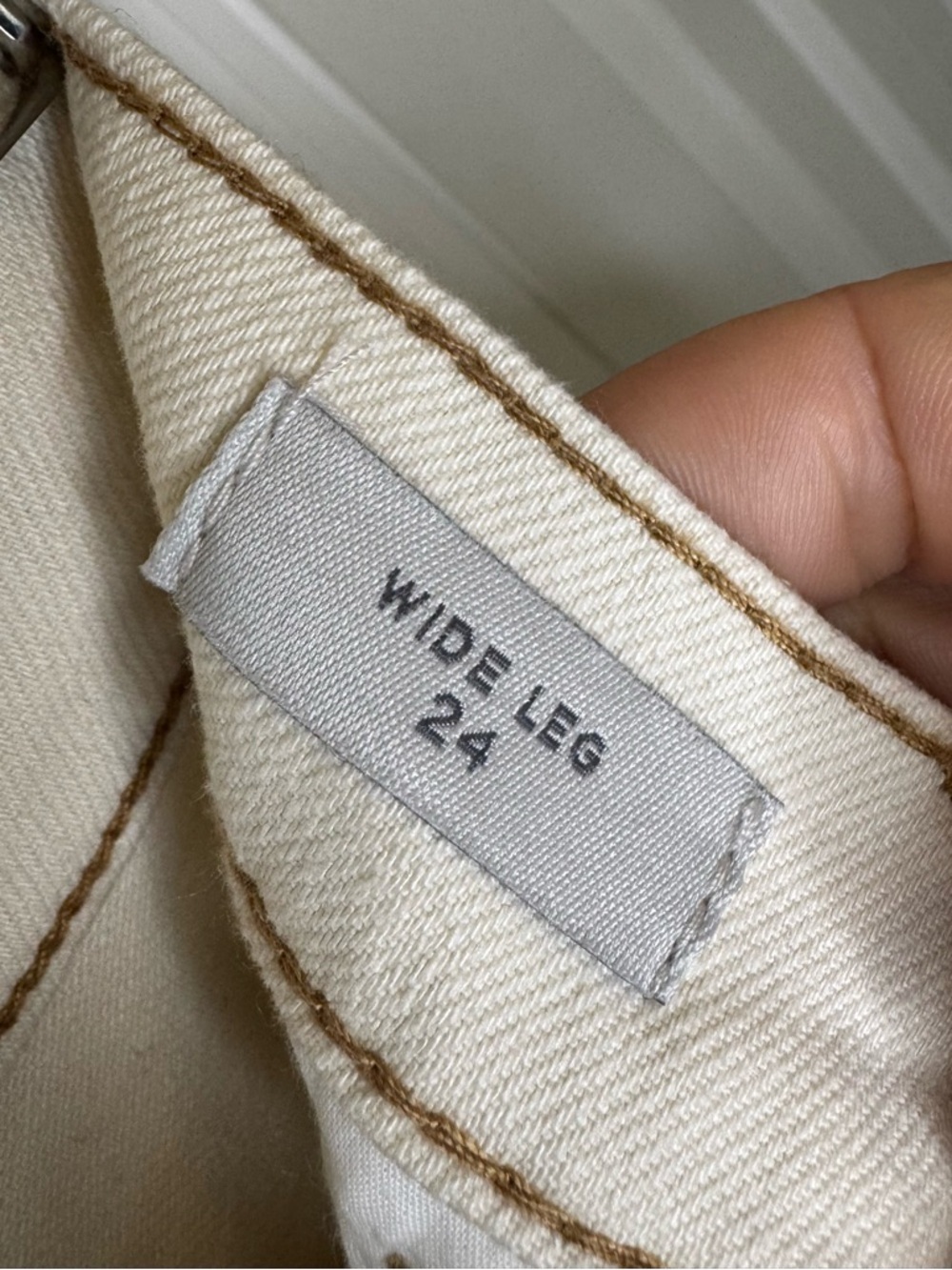 PacSun Bone color high waist wide leg cargos - Picture 4 of 6